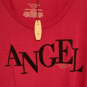 Victoria's Secret Pink Angel Tee Night Shirt